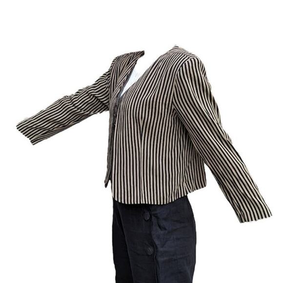 Vintage 1980's LAYERED LOOK TOP vest jacket from Perceptions by Irene. B size 10 - Picture 5 of 10